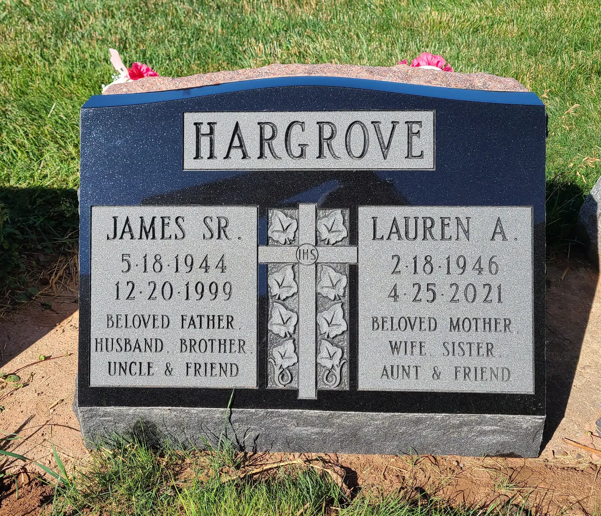 Granite Grave Monument hand-carved by NJ Grave Monuments in NJ — image 2